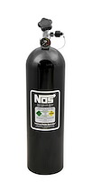 Nitrous Bottle 15 lbs. Black Finish