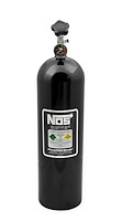 Nitrous Bottle 15 lbs. Black Finish