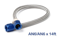 Stainless Steel Braided Nitrous Hose -6AN | -6AN