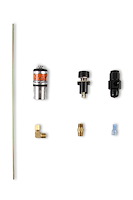 Nitrous Purge Valve Kit -6 AN Line [Black Finish]