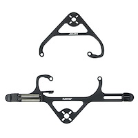 Billet Solenoid and Throttle Cable Bracket Kit Fits Holley 4150/4160 Carburetors