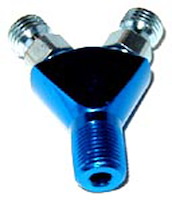 Specialty Y Fitting Flare Jet To 1/8" NPT