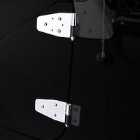 Stainless Steel Door Hinge Kit for 1987-2006 Jeep Wrangler YJ/TJ