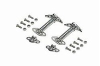 Hood Catch Kit for 1955-1986 Jeep CJ5, CJ6, CJ7 & CJ8 [Stainless Steel]