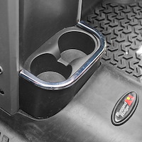 Rear Cup Holder Accent Trim for 2007-2010 Jeep JK & JKU Wrangler