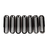 GRILLE INSERTS MESH BLACK