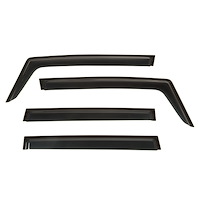 WINDOW VISOR 4-PC SET BLA