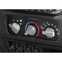 Aluminum Climate Control Knob Kit for 1999-2006 Jeep Wrangler TJ/LJ