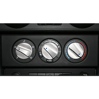 Aluminum Climate Control Knob Kit for 2007-2010 Jeep Wrangler JK