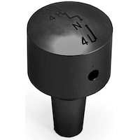 Billet Aluminum Transfer Case Shift Knob for 2007-2018 Jeep Wrangler JK