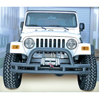 Double Tube Front Bumper for 1976-2006 Jeep CJ/Wrangler YJ/TJ