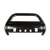3.5 In. Black Bull Bar with Integrated Skid Plate for 2018 Jeep Wrangler JL and Unlimited Models