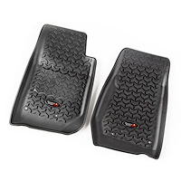 All Terrain Front Floor Liners for 2007-2018 Jeep Wrangler JK