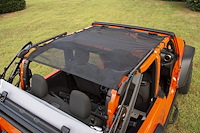 Eclipse Full Sun Shade for 2018-2019 Jeep Wrangler JL 2-Door