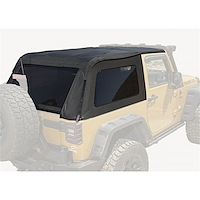 BOWLESS TOP  2-DOOR  BLAC