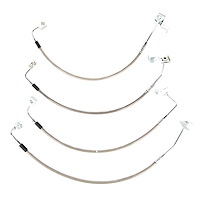 Brake Hose Kit for 2007-2018 Jeep Wrangler JK