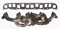 Exhaust Header for 2000-2006 Jeep Wrangler/TJ 4.0L, Stainless Steel