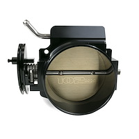 81012BK Throttle Body, 102mm TSP Velocity Billet Aluminum, LS, Black