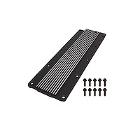 81046BK Valley Cover, GM LS2/LS3/LS7/LSX Finned, Black
