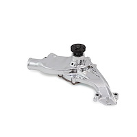HC8009C Mechanical Water Pump, Aluminum, Chrome, Chevrolet 348 & 409