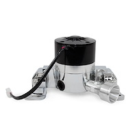 HC8030C Electric Water Pump, Aluminum, Chrome, Ford Small Block (289, 302)