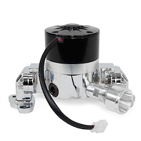 HC8031C Electric Water Pump, Aluminum, Chrome, Ford 351C