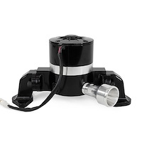 HC8040BK Electric Water Pump, Aluminum, Black, Ford Big Block (429, 460)