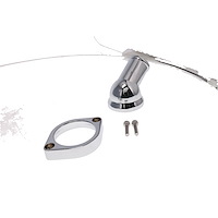 HC8937C GM LS 45-Deg Angle Aluminum Water Neck, 360-Deg Swivel