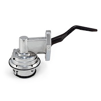 JM1009C Mechanical Fuel Pump, Two Valve 80 GPH 8 PSI, Ford 351C, Chrome