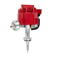 JM6513R HEI Distributor, Chrysler Small Block "LA" V8 (273, 318, 340, 360), Red