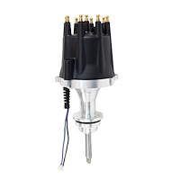 JM7613BK Pro Series Pro Billet Distributor, Chrysler SB V8 (273, 318, 340, 360), Black