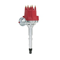 JM7712R Pro Series Ready-to-Run Distributor, AMC/Jeep V8 (290-Degrees401), Red