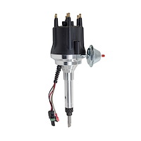 JM7716BK Pro Series Ready-to-Run Distributor, Chevy L6 (Early Model), Black