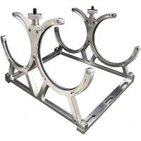 Dual Billet Aluminum Bottle Bracket Fits Dual 10/15 lb. & 12 lb. Composite Bottles