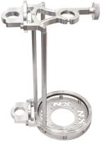 Stand-Up Billet Aluminum Bottle Bracket, Roll Bar Mount, for (1) 10 lb. Bottle