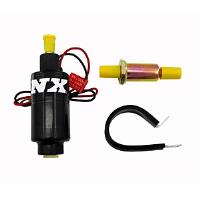 Motorcycle Pump Used For: Stand Alone or Nitrous Enrichment Fuel Supports 300Hp Gas / 150HP Methanol