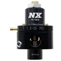 NX BILLET FUEL PRESSURE REGULATOR BYPASS STYLE 1.5-25PSI