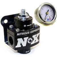 Billet Fuel Pressure Regulator & Pressure Gauge Non-Bypass