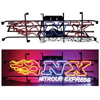 NX NEON SIGN (ALLOW 6 WEEKS DELIVERY TIME) STANDARD DISCOUNTS DO NOT APPLY