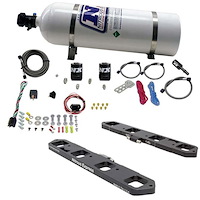 Direct Port Nitrous Plate System for 5.7L, 6.1L and 6.4L Hemi Engines with 15 lb. Bottle