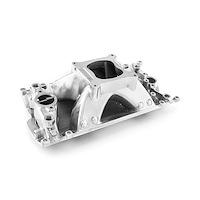 HiRise Intake Manifold - Small Block Chevy 350 Vortec - Polished Finish