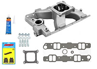 746-1-147-091K Pontiac 326-455 Single Plane Intake Manifold Kit