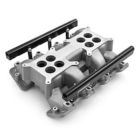 1-148-053-01 Chevy GM LS1 LS2 LS6 2x4-Barrel Dual Plane Fuel Injected Intake Manifold Satin