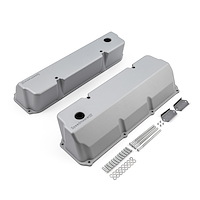 1-314-005-02 Ford 302 351C Cleveland Aluminum Valve Covers Silver