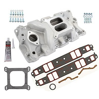 Holeshot Intake Kit 1957-95 Small Block Chevy 350 Includes: