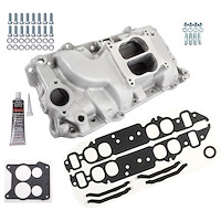 Holeshot Oval Port Intake Manifold 1965-90 Big Block Chevy 454 Includes: