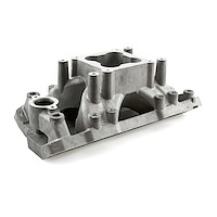 Shootout Series High Rise Intake Manifold 1957-1995 Small Block Chevy 350 [15-Degree EFI Injection Ports]