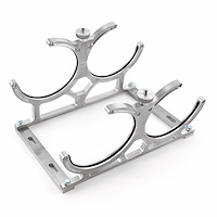 Nitrous Oxide Bottle Bracket Dual Bottle