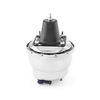 PCE165.1002.02 Universal Dual Diaphragm Brake Booster 7 in. [Chrome]