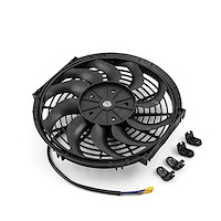12" S-Blade Electric Fan Height: 12.5"